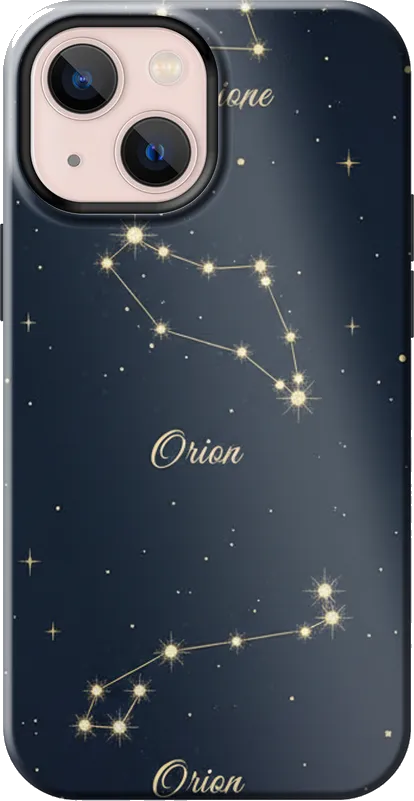 Constellation Map case on the iPhone 13 mini