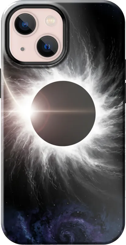 Eclipse case on the iPhone 13 mini