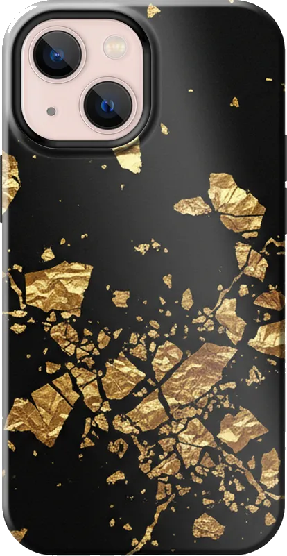 Gold Leaf case on the iPhone 13 mini