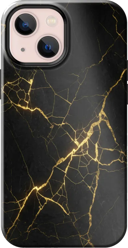 Onyx Gold case on the iPhone 13 mini