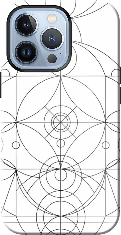 Clean Lines case on the iPhone 13 Pro