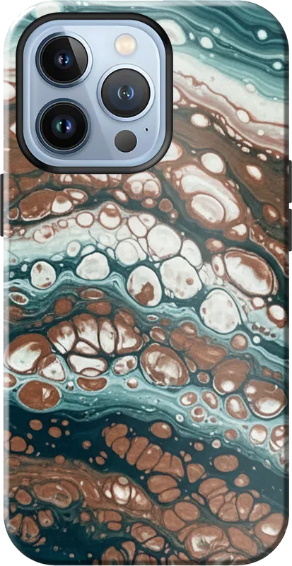 Fluid Art case on the iPhone 13 Pro