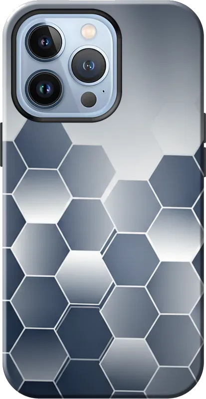 Hex Grid case on the iPhone 13 Pro