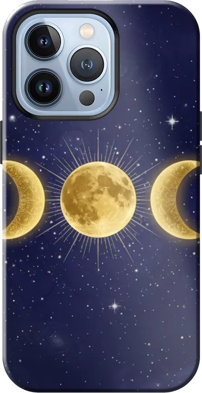 Moon Phases case on the iPhone 13 Pro