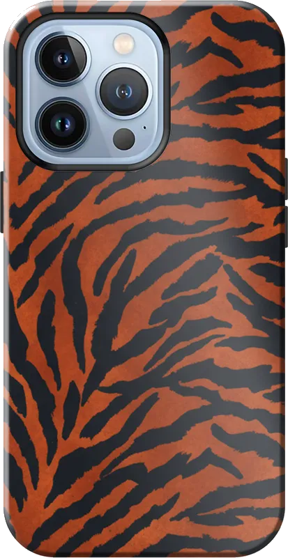 Tiger Flame case on the iPhone 13 Pro