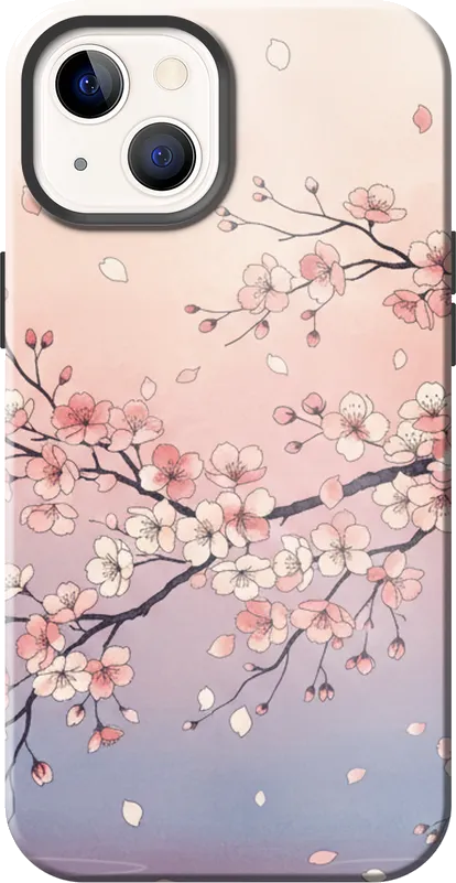 Cherry Blossom case on the iPhone 13
