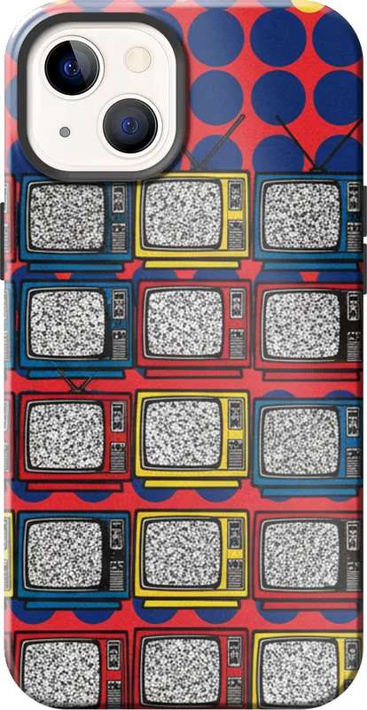 Retro Television case on the iPhone 13