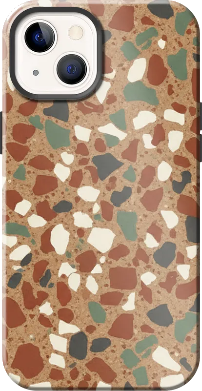 Terrazzo case on the iPhone 13
