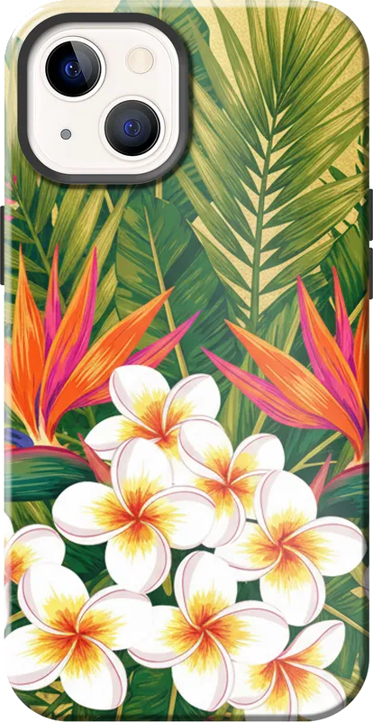 Tropical Paradise case on the iPhone 13