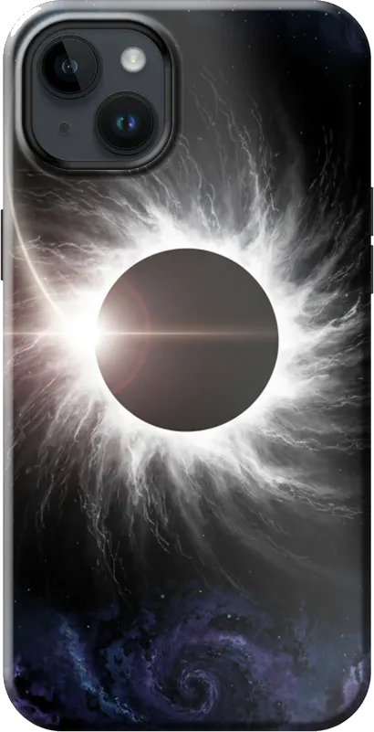 Eclipse case on the iPhone 14 Plus