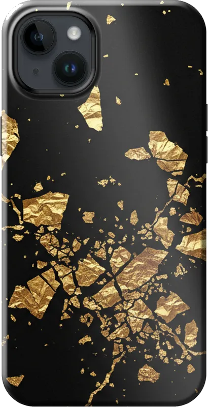 Gold Leaf case on the iPhone 14 Plus