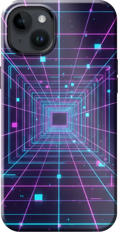 Laser Grid case on the iPhone 14 Plus