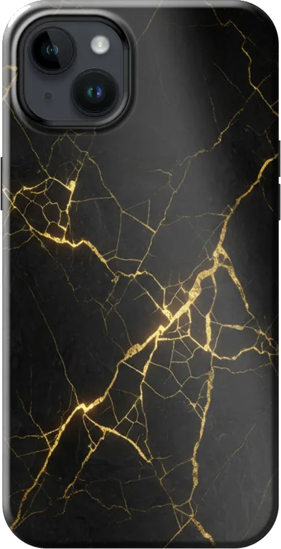 Onyx Gold case on the iPhone 14 Plus