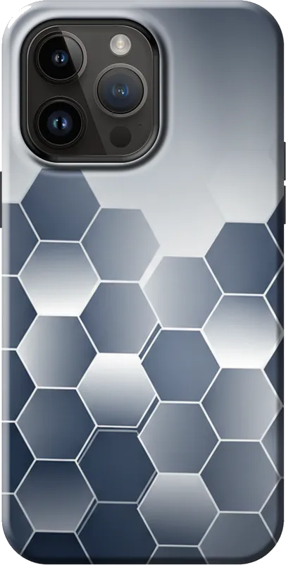 Hex Grid case on the iPhone 14 Pro Max