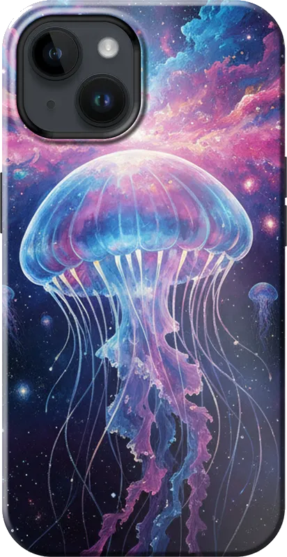 Cosmic Jellyfish case on the iPhone 14