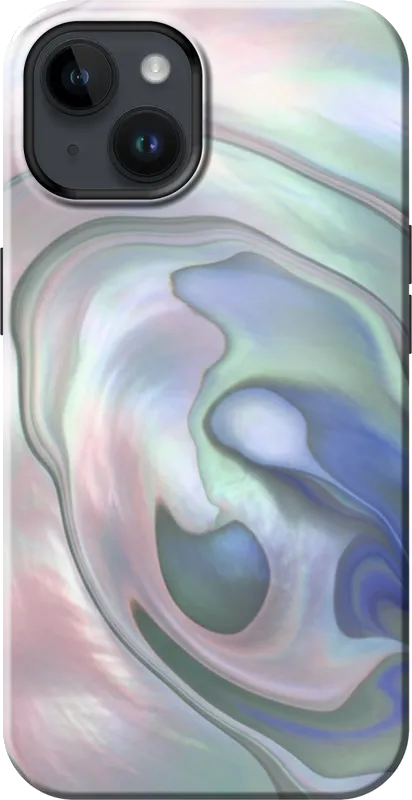 Pearl Shimmer case on the iPhone 14