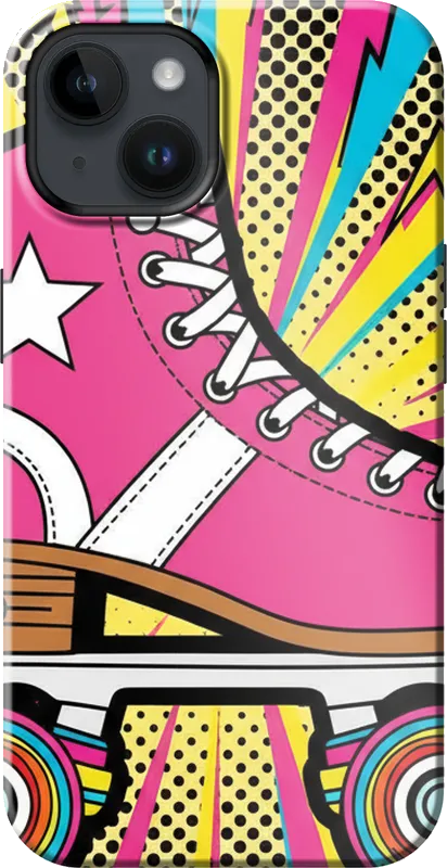 Roller Skate case on the iPhone 14
