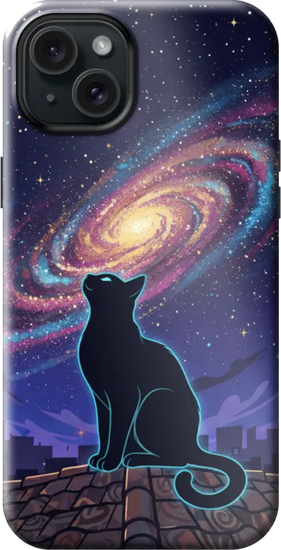 Astro Cat case on the iPhone 15 Plus