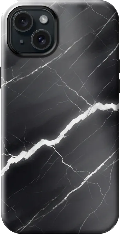 Grey Storm case on the iPhone 15 Plus
