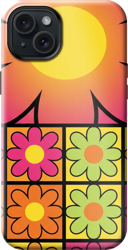 Pop Daisy case on the iPhone 15 Plus