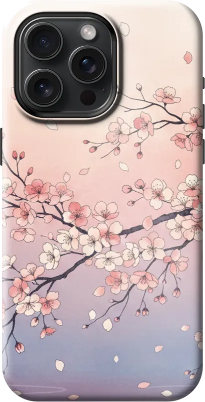 Cherry Blossom case on the iPhone 15 Pro Max