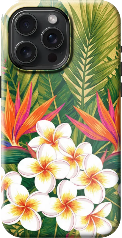 Tropical Paradise case on the iPhone 15 Pro Max