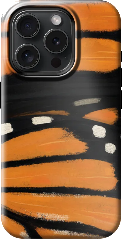 Butterfly Wings case on the iPhone 15 Pro