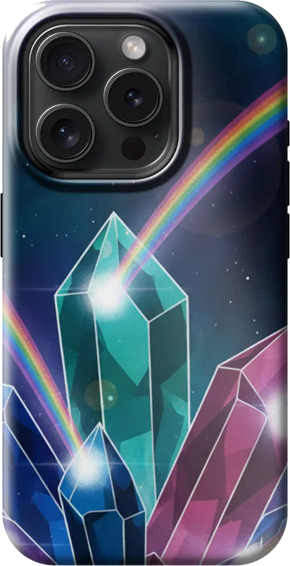 Crystal Prism case on the iPhone 15 Pro