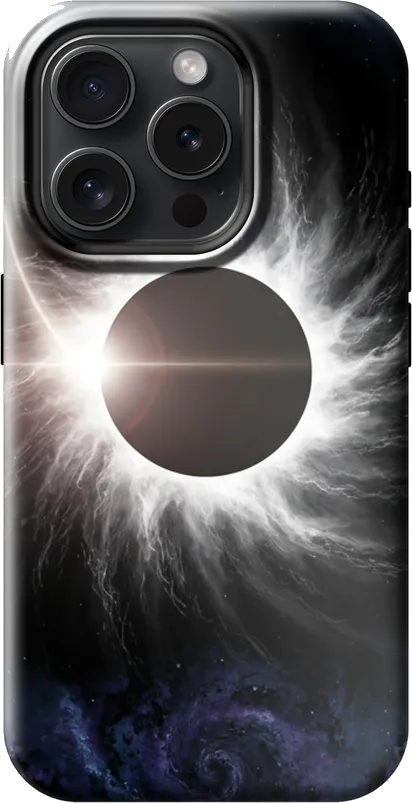 Eclipse case on the iPhone 15 Pro