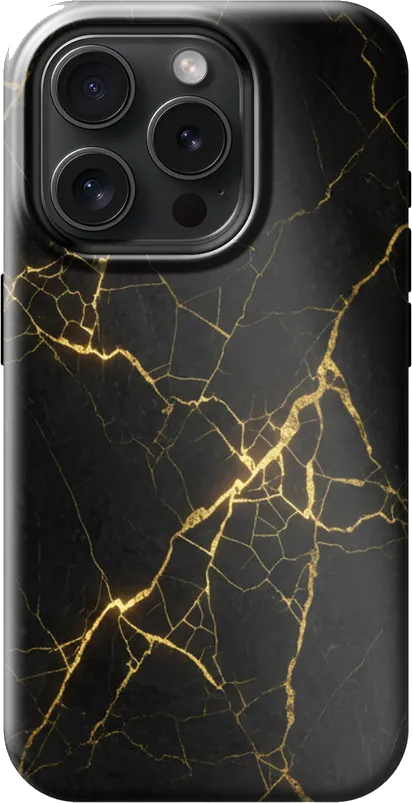 Onyx Gold case on the iPhone 15 Pro