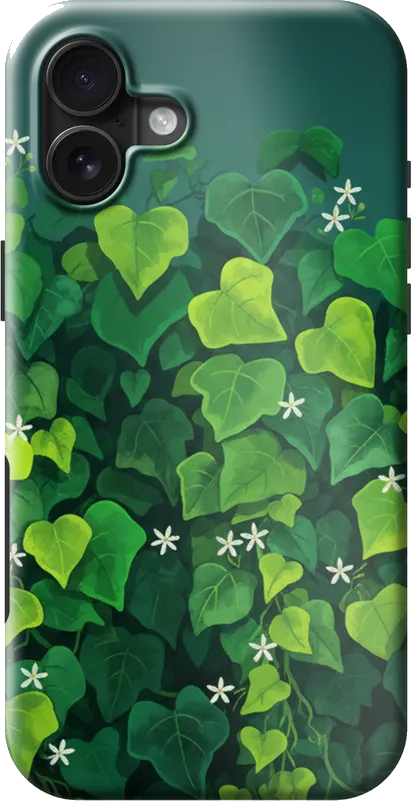 Ivy Wall case on the iPhone 16 Plus