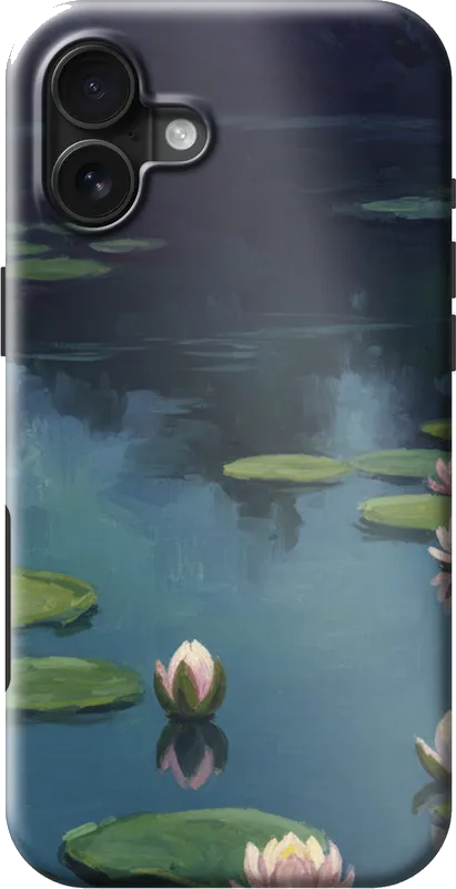 Lily Pond case on the iPhone 16 Plus