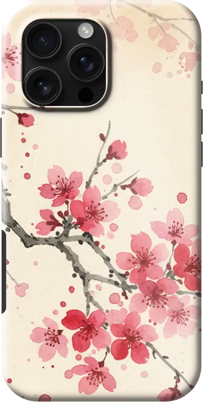 Cherry Ink case on the iPhone 16 Pro Max