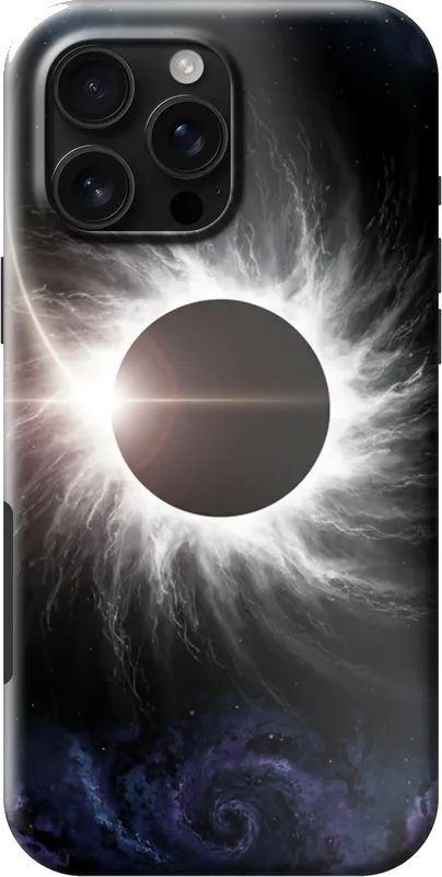 Eclipse case on the iPhone 16 Pro Max