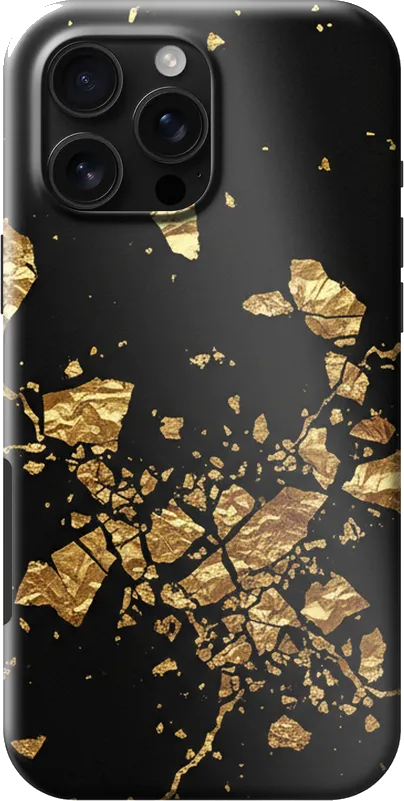 Gold Leaf case on the iPhone 16 Pro Max