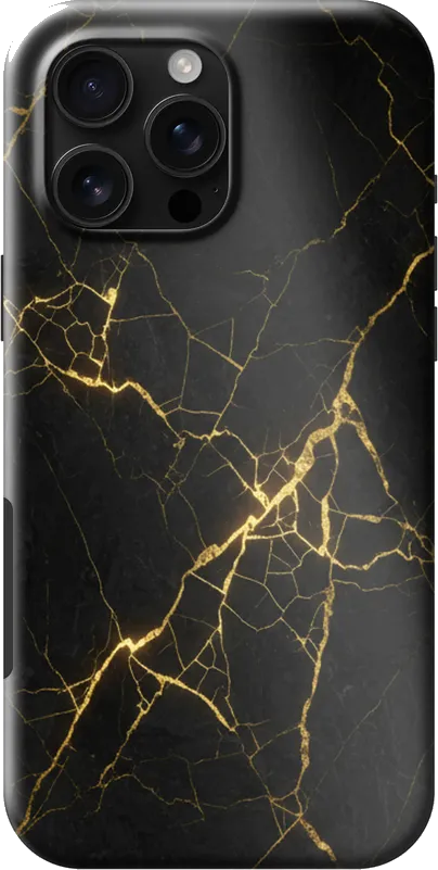 Onyx Gold case on the iPhone 16 Pro Max