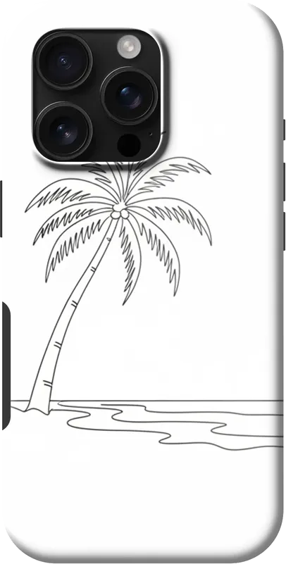 Palm Line case on the iPhone 16 Pro
