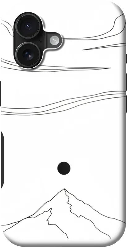 Lone Mountain case on the iPhone 16