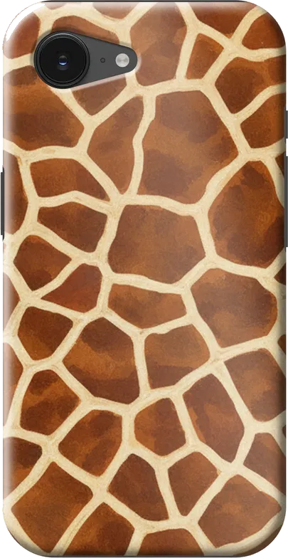 Giraffe Patch case on the iPhone 16e / 17e