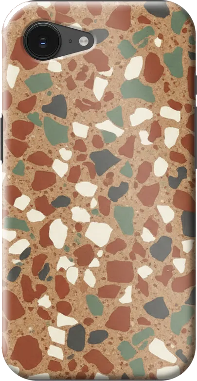 Terrazzo case on the iPhone 16e / 17e