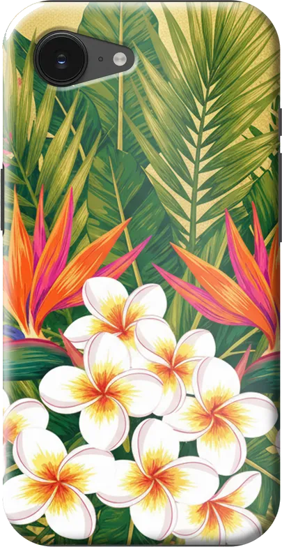 Tropical Paradise case on the iPhone 16e / 17e