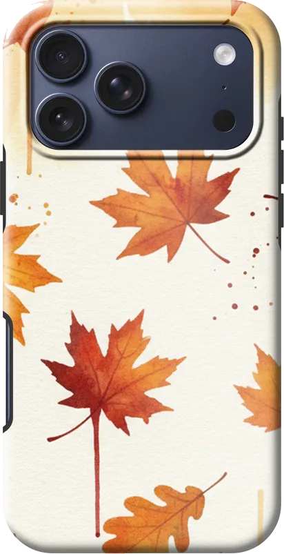 Autumn Leaves case on the iPhone 17 Pro Max