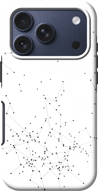 Dot Constellation case on the iPhone 17 Pro