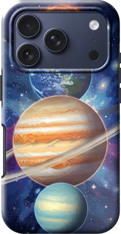 Planet Parade case on the iPhone 17 Pro