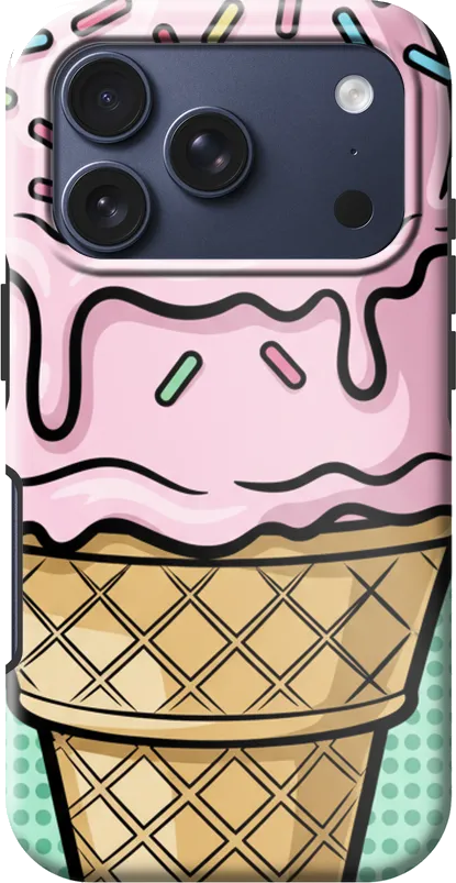 Pop Ice Cream case on the iPhone 17 Pro