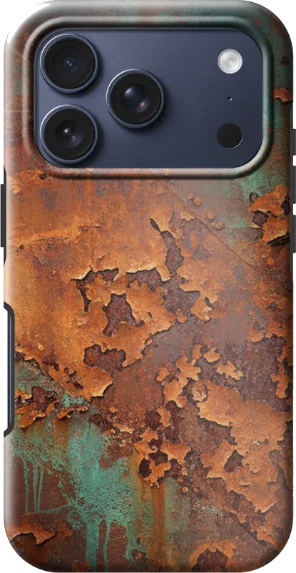 Rust Texture case on the iPhone 17 Pro