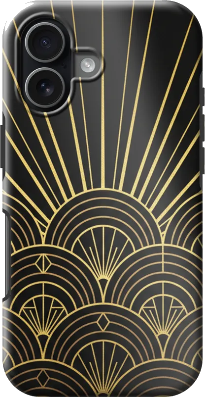 Art Deco case on the iPhone 17