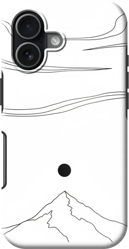 Lone Mountain case on the iPhone 17