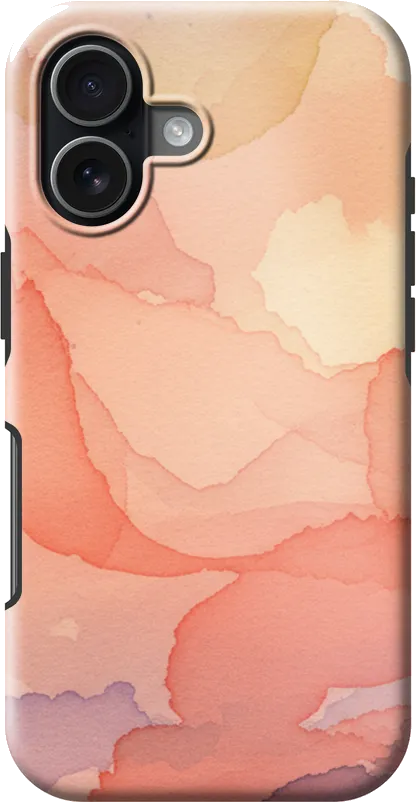 Sunset Wash case on the iPhone 17