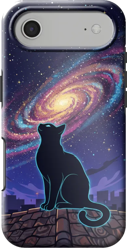 Astro Cat case on the iPhone Air